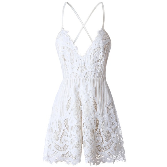 Maia Lacey Romper - Picture 5 of 8